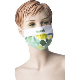 Promo stoffen mondmasker met bedrukking naar keuze 1