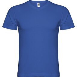 Roly Samoyedo herenshirt met V-hals en korte mouwen