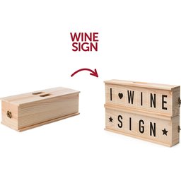 Rackpack Wine Sign