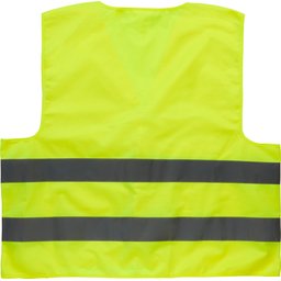 Reflecterend veiligheidsvest HW2 voor volwassenen (XL) -rug