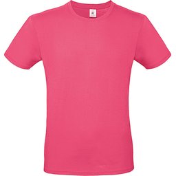 Ringgesponnen T-shirt-fuchsia