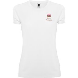 Roly Montecarlo sportshirt met korte mouwen voor dames bedrukken met logo