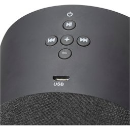S45 speaker 5W voorzien van draadloze oplader met oplichtend logo-knopjes