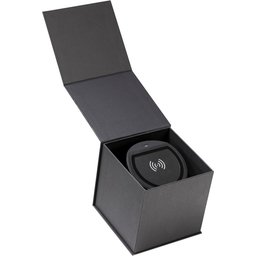 S45 speaker 5W voorzien van draadloze oplader met oplichtend logo-opendoosje