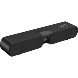 S50 anti-bacteriële soundbar speaker 2x10W met oplichtende logo-logo