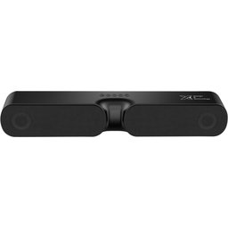 S50 anti-bacteriële soundbar speaker 2x10W met oplichtende logo-voorzijde