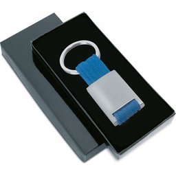 Sleutelhanger Tech-blauw verpakt