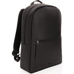 Swiss Peak deluxe vegan lederen laptoprugzak PVC vrij