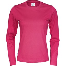 T shirt Long Sleeve cottoVer Fairtrade bedrukt