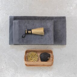 Ukiyo Sakura AWARE™ 500gram Handdoek 50 x 100cm-antraciet-sfeerbeeld