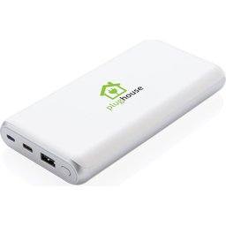 Ultra snelle 20.000 mAh powerbank met PD-gepersonaliseerd