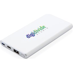 Ultra snelle 5.000 mAh powerbank -gepersonaliseerd