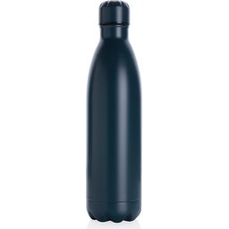 Unikleur vacuum roestvrijstalen fles 750ml-blauw voorzijde