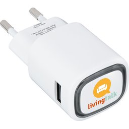 USB Adapter met logo verlichting bedrukken