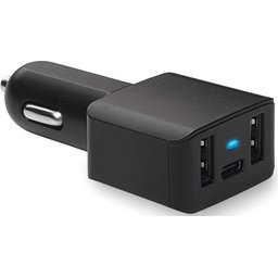 USB auto-oplader bedrukken