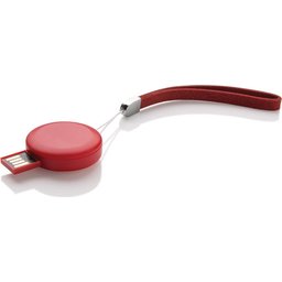 usb rond rood