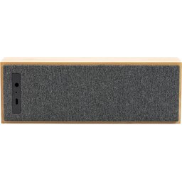 Wynn 10W bamboe draadloze speaker-achterzijde