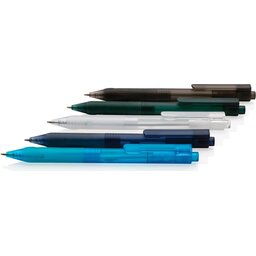 X9 frosted pen met siliconen grip -assortiment