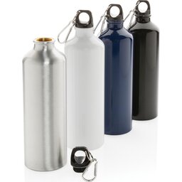 XL aluminum sportfles met karabijnhaak-assortiment