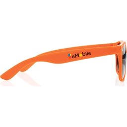 Zonnebril UV 400-oranje gepersonaliseerd