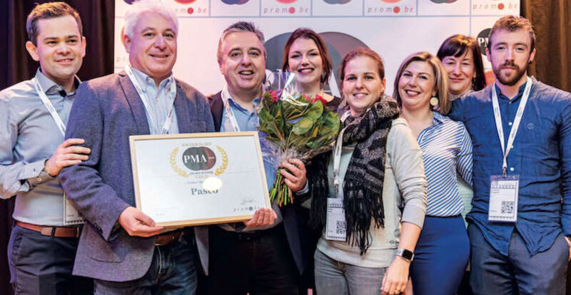 Pasco wint Goud - Beste leverancier voor relatiegeschenken en promotiemateriaal met bedrukking.