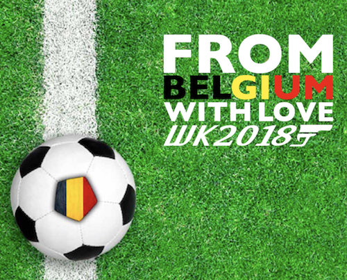 WK 2018 merchandising- from Belgium with love