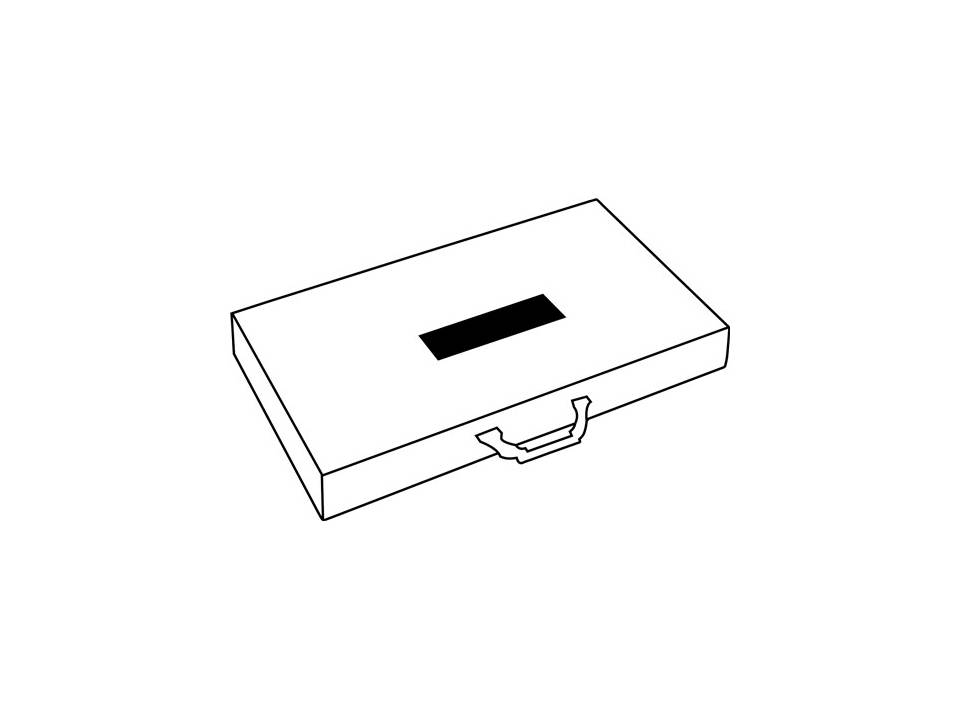 88-delig tekenset in houten doos 2