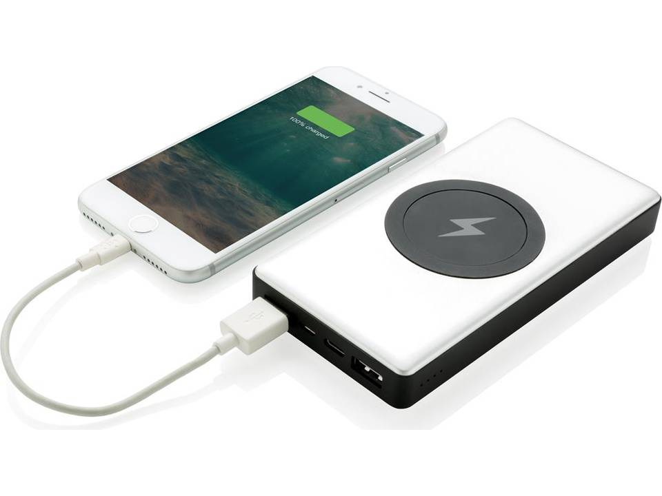 Powerbank met PD en draadloos opladen - 10.000 mAh 4