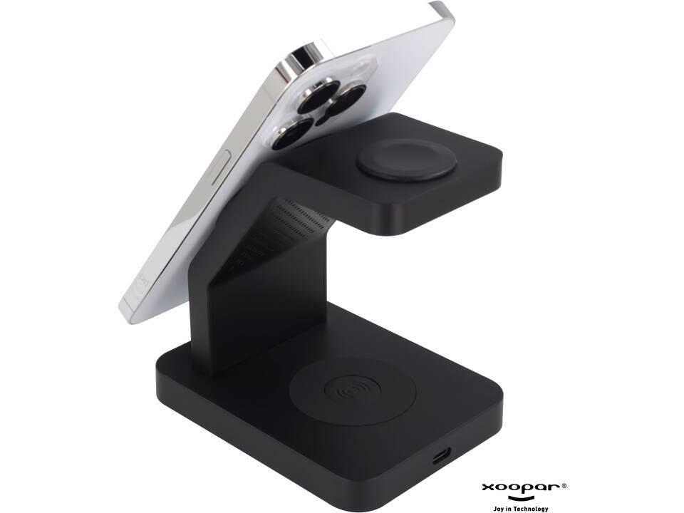 Xoopar Icon 3 in 1 Magnetic Wireless charger 5