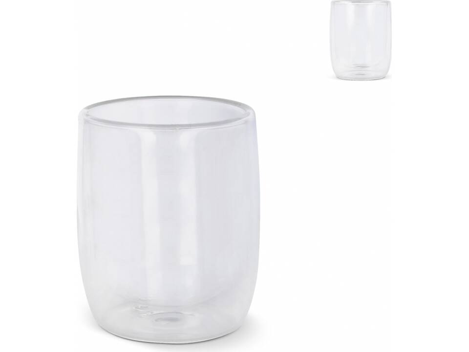 Dubbelwandig koffieglas Marian 230 ml