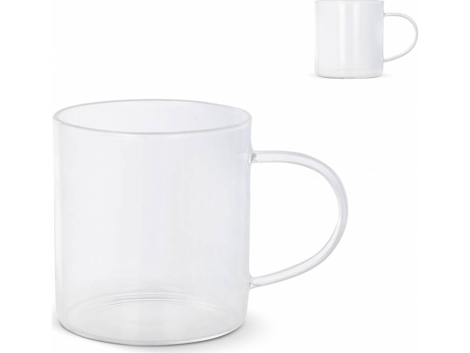 Koffieglas met handvat Vardez 300 ml