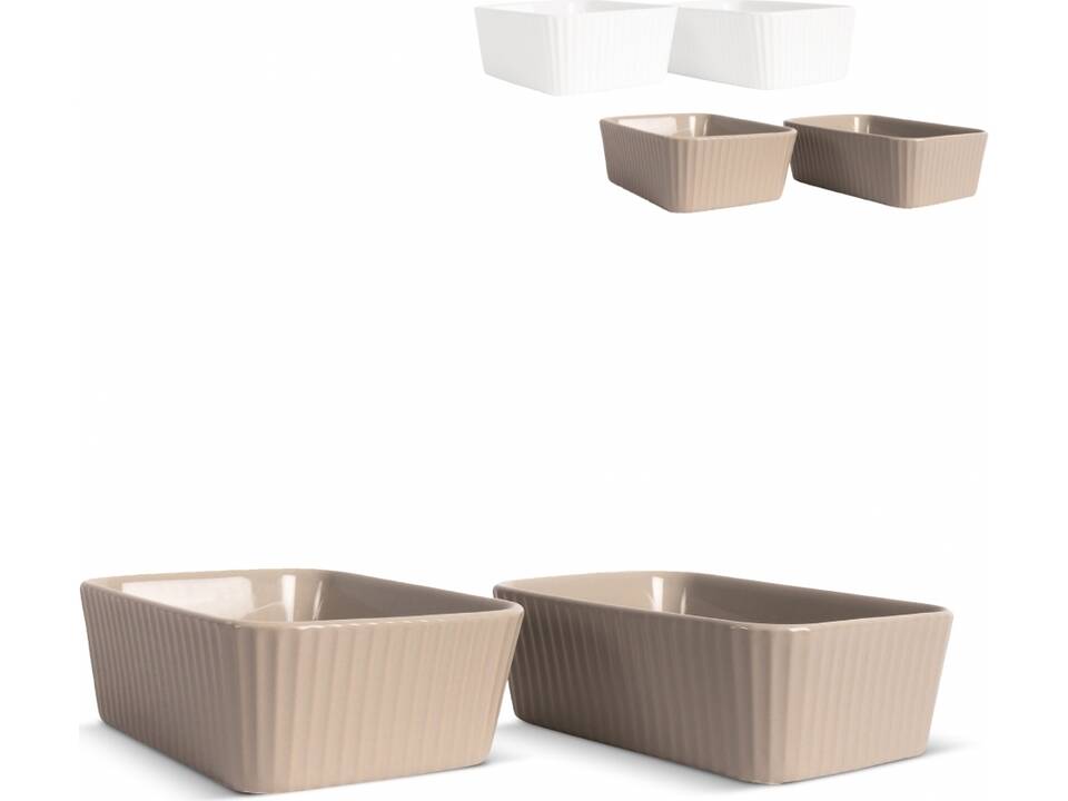 Sagaform Flora ovenschaal mini 2-delig