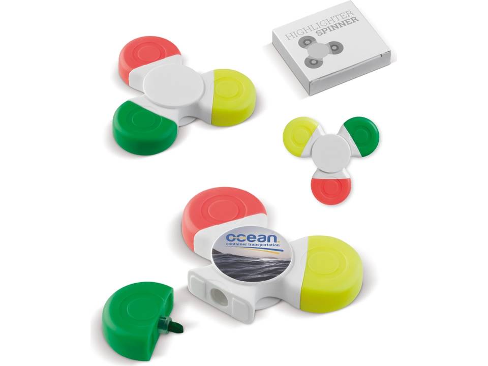 Highlighter Fidget Spinner 1