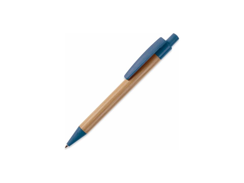 Ballpen bamboe met tarwestro 1