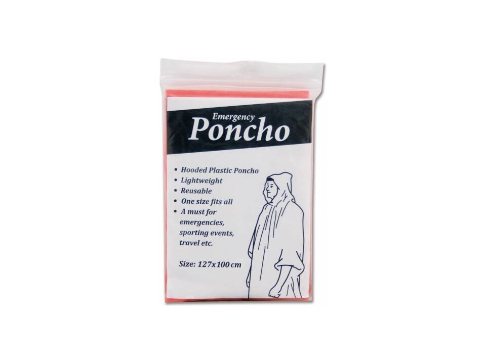 Regen poncho 7