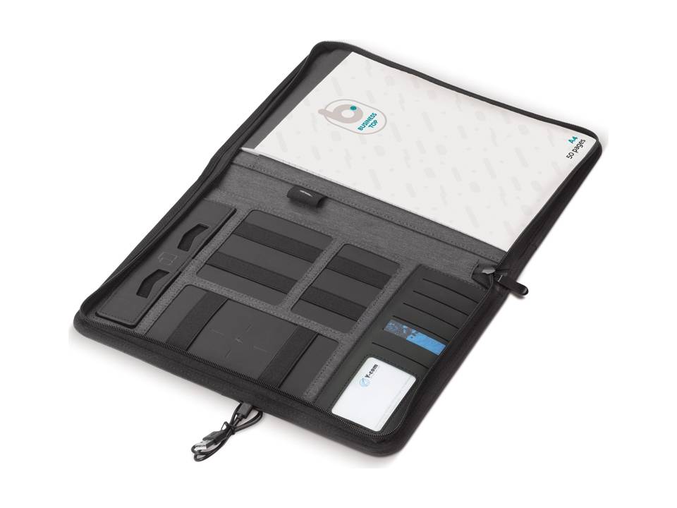 Tech portfolio deluxe met draadloze oplader 5W 14