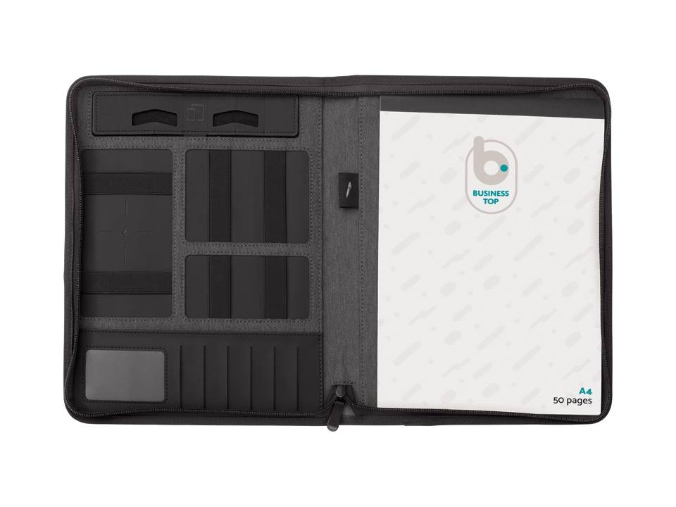 Tech portfolio deluxe met draadloze oplader 5W 9