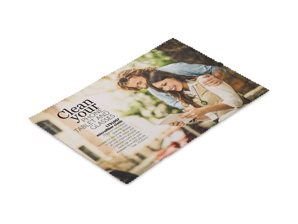 Schoonmaakdoekje voor beeldscherm en bril 1