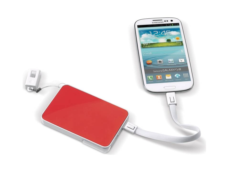 Powerbank met usb stick - 3000 mAh 6