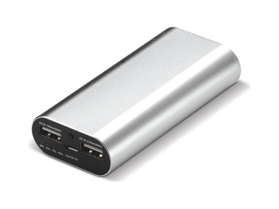 Dubbele powerbank - 4400 mAh 10
