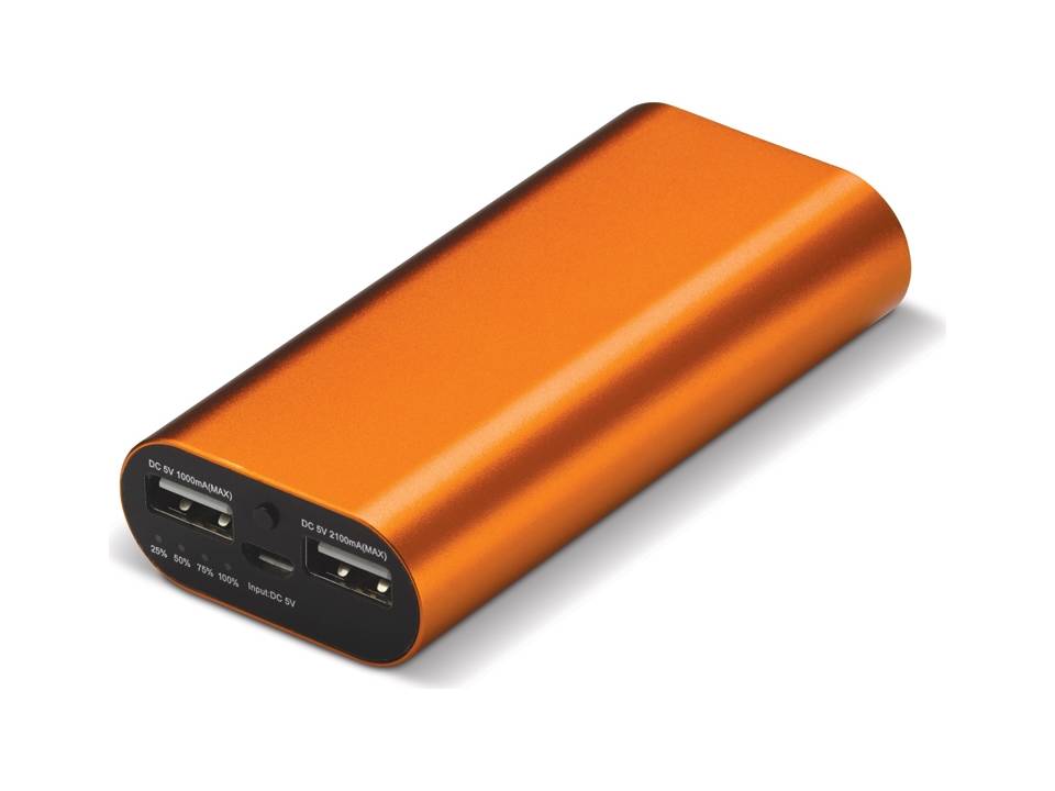 Dubbele powerbank - 4400 mAh 5