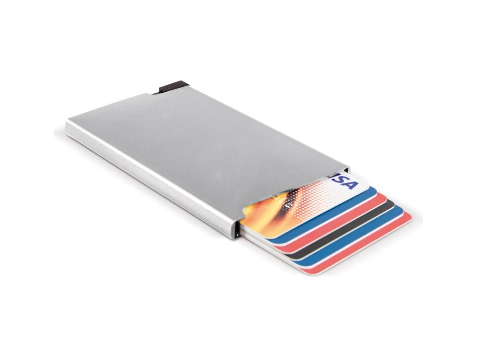 Aluminium bankpas houder 16