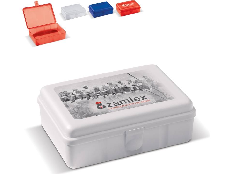 Lunchbox broodtrommel 19 x 13,5 x 6,5 cm 9