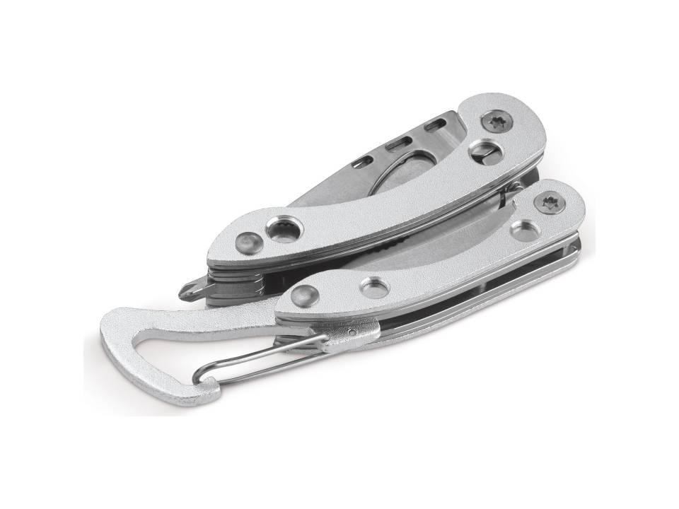 Multitool met karabijnhaak 8