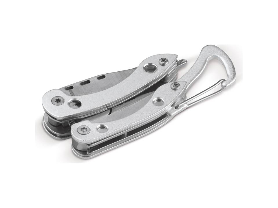 Multitool met karabijnhaak 9