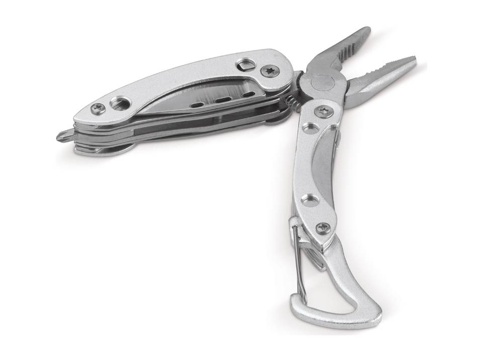 Multitool met karabijnhaak 7