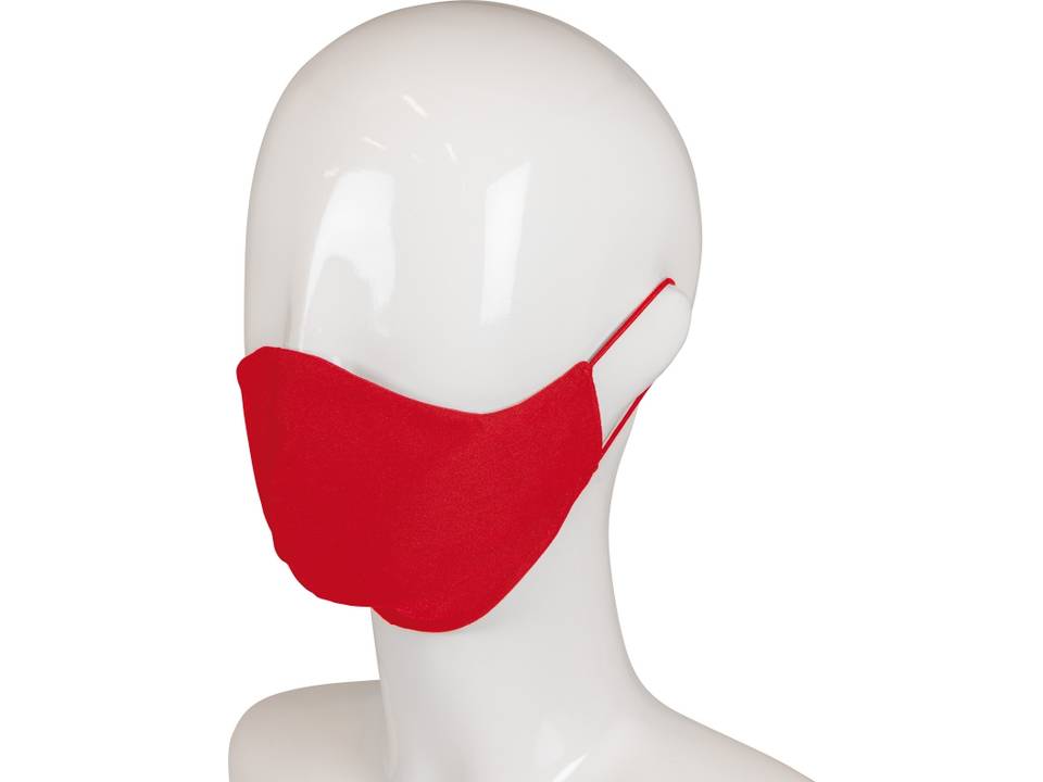 3-laags katoenen mondmasker met ruimte voor filter 10