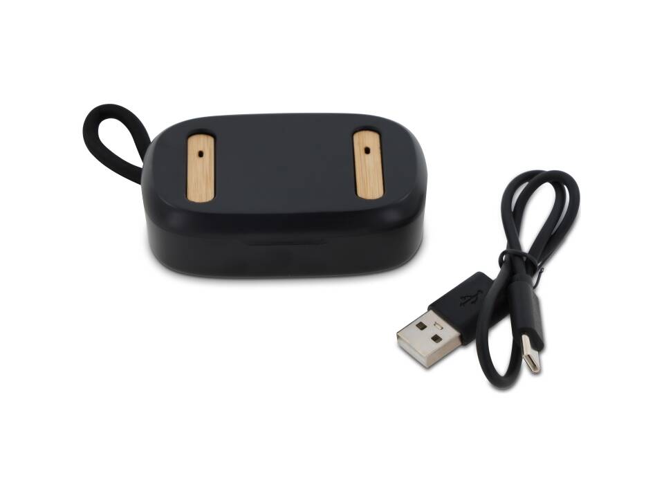 TWS oortjes bamboe 5