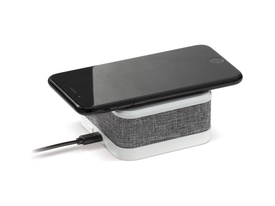 Speaker met draadloos oplaadstation 1