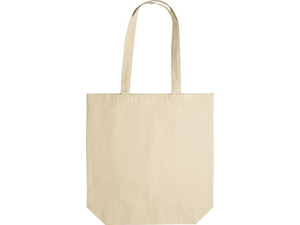 Zware kwaliteit Ecru schoudertas Oekotex - 42x43x12cm 1